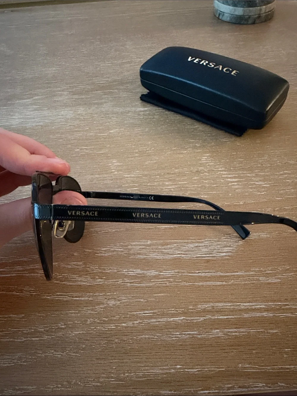 Versace Aviator Sunglasses
